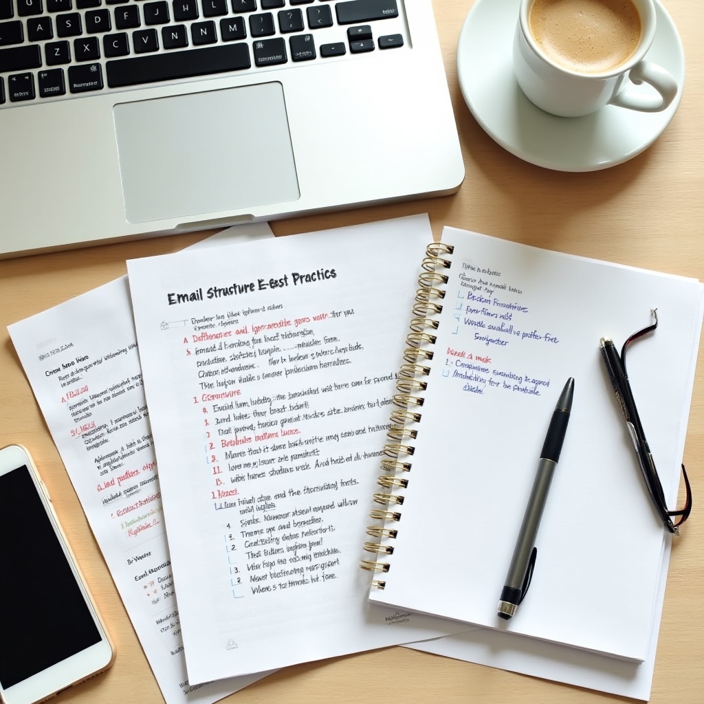 Structura eficientă a unui e-mail de afaceri